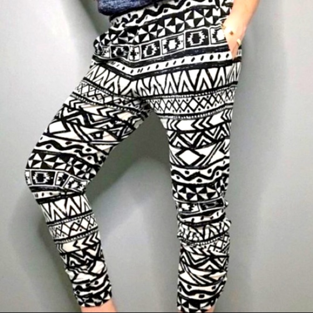 ANTHRO LIIKA Tribal Print Pants